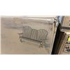 Image 2 : ASHLEY SIGNATURE DESIGN MODEL P114-835. HYLAND WAVE DRIFTWOOD COLORED OUTDOOR GLIDER LOVESEAT