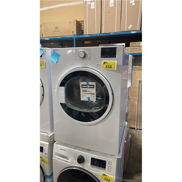 BLOMBERG MODEL DV17600W2. WHITE FRONT LOAD DIGITAL TUMBLE DRYER