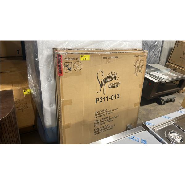 ASHLEY SIGNATURE DESIGN MODEL P211-613 BAR HEIGHT OUTDOOR PATIO TABLE *IN BOX*