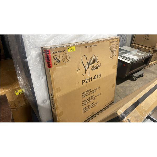 ASHLEY SIGNATURE DESIGN MODEL P211-613 BAR HEIGHT OUTDOOR PATIO TABLE *IN BOX*