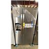 Image 2 : WHIRLPOOL MODEL WRS331SDHM08. STAINLESS STEEL 33" 21.4 CU FT SIDE BY SIDE REFRIGERATOR