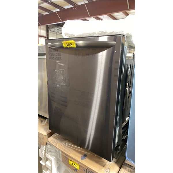 FRIGIDAIRE GALLERY MODEL FGID2479SD6A BLACK STAINLESS FRONT BUILT-IN DISHWASHER