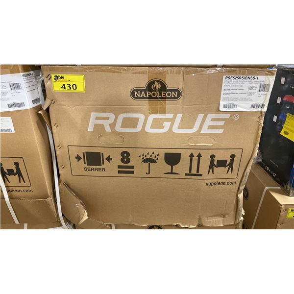NAPOLEON ROGUE MODEL RSE525RSIBNSS-1 STAINLESS STEEL NATURAL GAS BBQ