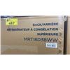 Image 3 : MIDEA MODEL MRT18D3BWW. 30" WHITE 18.1 CU FT TOP-FREEZER REFRIGERATOR WITH MULTI AIR FLOW TECHNOLOGY