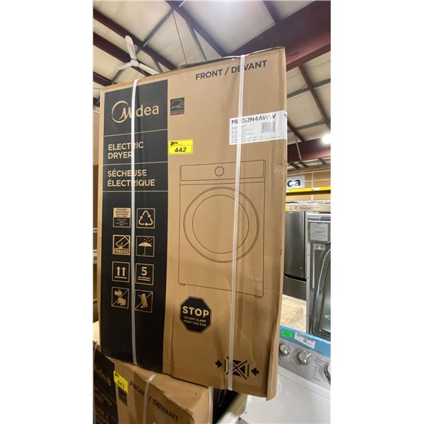MIDEA MODEL MLE52N4AWW FRONT LOAD ELECTRIC DRYER (WHITE)