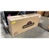 Image 1 : NAPOLEON MODEL NEFP32-5320BW. 53" WALL HANGING ELECTRIC FIREPLACE WITH BURNISHED WALNUT SURROUND,