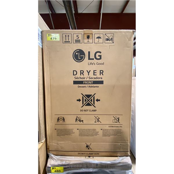 LG MODEL DLEX3700V. 7.4 CU FT ULTRA LARGE CAPACITY SMART FRONT LOAD ELECTRIC DRYER WITH GRAPHITE