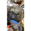 Image 5 : PALLET OF ASSORTED ITEMS- TOOLS, BED SHEETS, FAN, APPLIANCE MOVER, FURNITURE PARTS & MORE