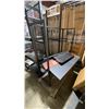 Image 6 : 5 METAL RETAIL DISPLAY SHELVING UNITS