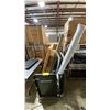 Image 1 : MOBILE PRODUCT CART WITH ASSORTED OVEN MOVERS & PARTS