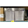 Image 3 : SMEG MODEL PGFU30X. 5 BURNER GAS COOKTOP, BROAN MODEL BCSM130SS HOOD FAN & WHIRLPOOL MODEL