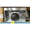 Image 4 : SMEG MODEL PGFU30X. 5 BURNER GAS COOKTOP, BROAN MODEL BCSM130SS HOOD FAN & WHIRLPOOL MODEL