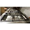 Image 9 : SMEG MODEL PGFU30X. 5 BURNER GAS COOKTOP, BROAN MODEL BCSM130SS HOOD FAN & WHIRLPOOL MODEL