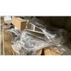 Image 4 : LARGE BOX OF ASSORTED BBQ PARTS & PLASTIC MOBILE CART WITH ASSORTED APPLIANCE MANUALS