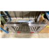 Image 3 : KITCHENAID MODEL KVWC956JSS0. STAINLESS STEEL 36" COMMERCIAL-STYLE WALL MOUNT RANGE HOOD *NO FAN* &