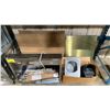 Image 1 : GROUP OF ASSORTED HOOD FAN PARTS & FULGOR MILANO STAINLESS STEEL HOOD FAN *NO FILTERS*
