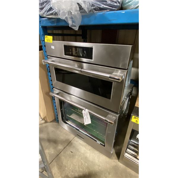 FRIGIDAIRE PCWM3080AF. 30" PROFESSIONAL SERIES STAINLESS STEEL BUILT IN DUAL WALL OVEN WITH