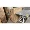 Image 1 : 2 BOXES OF 48" ROUND SLATE COLOR TABLE TOPS *MUST TAKE BOTH*
