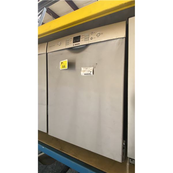 BOSCH STAINLESS STEEL DISHWASHER  *ORIGINATED IN SERVICE AREA, WORKING CONDITION UNKNOWN*