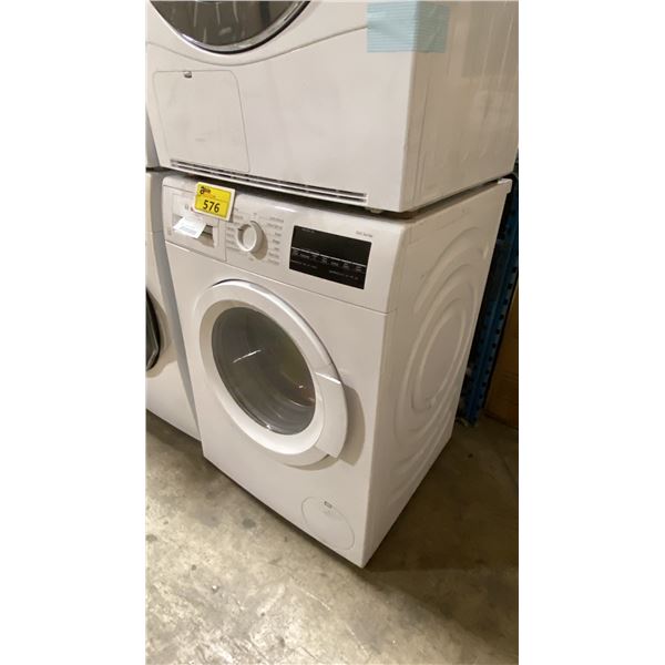 BOSCH WHITE FRONT LOAD DRYER  *ORIGINATED IN SERVICE AREA, WORKING CONDITION UNKNOWN*