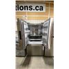 Image 3 : FRIGIDAIRE STAINLESS STEEL BOTTOM FREEZER FRENCH DOOR REFRIGERATOR  *ORIGINATED IN SERVICE AREA,