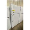 Image 2 : G.E APPLIANCES WHITE TOP FREEZER REFRIGERATOR *ORIGINATED IN SERVICE AREA,WORKING CONDITION UNKNOWN*