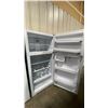 Image 3 : G.E APPLIANCES WHITE TOP FREEZER REFRIGERATOR *ORIGINATED IN SERVICE AREA,WORKING CONDITION UNKNOWN*