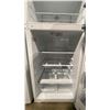 Image 4 : G.E APPLIANCES WHITE TOP FREEZER REFRIGERATOR *ORIGINATED IN SERVICE AREA,WORKING CONDITION UNKNOWN*