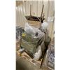 Image 1 : PALLET OF FURNITURE-RUGS, PILLOWS, LAMP, CHAIRS, TABLE & MORE