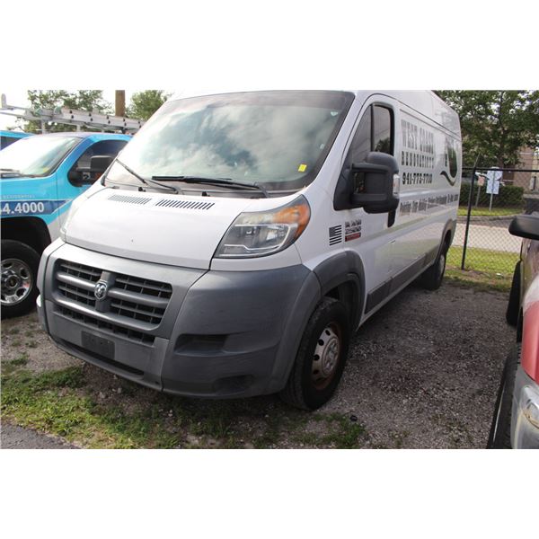 2017 Dodge Ram 2500 Pro Master 5-Dr. High Top Cargo Van