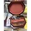 Image 1 : Jewelry Box w/Pipe, Some Jewelry