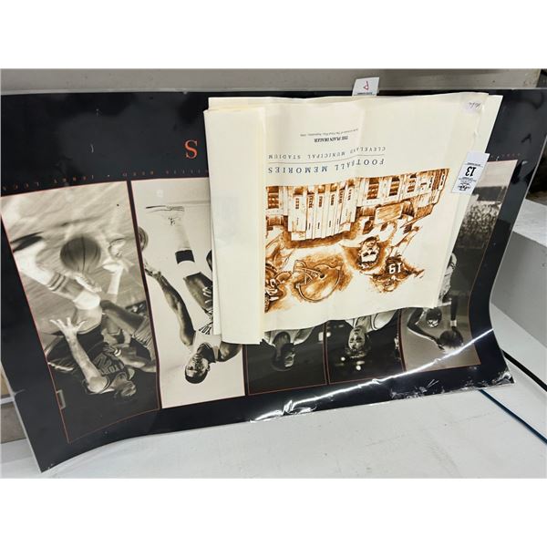 Sports Memorabilia Unframed Posters
