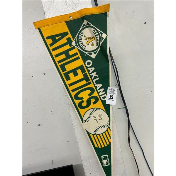 Oakland Pendant Autographed Tony Larusso