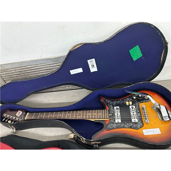 Teisco Delray Electric Guitar w/Case