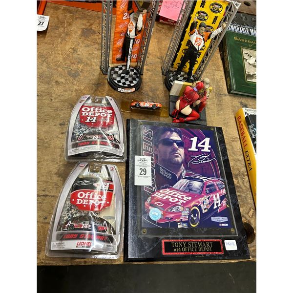 Tony Stewart Asst. Racing Memorabilia