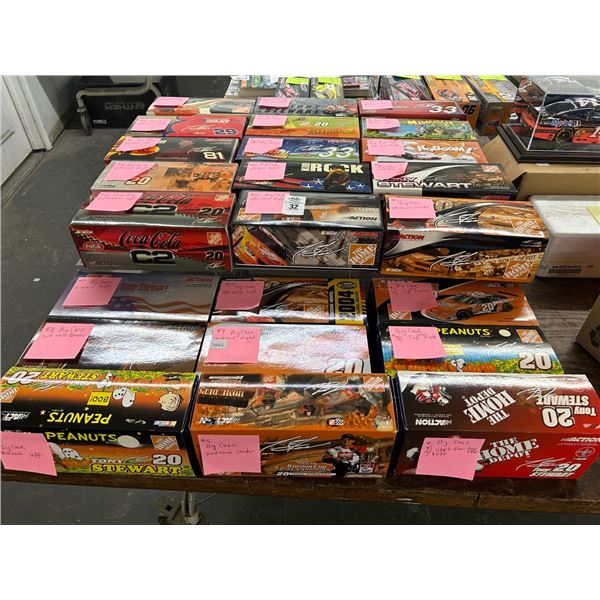 24-Die Cast Collector Race Cars - 24 X $
