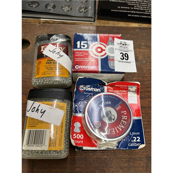 BB's/Pellets For Guns