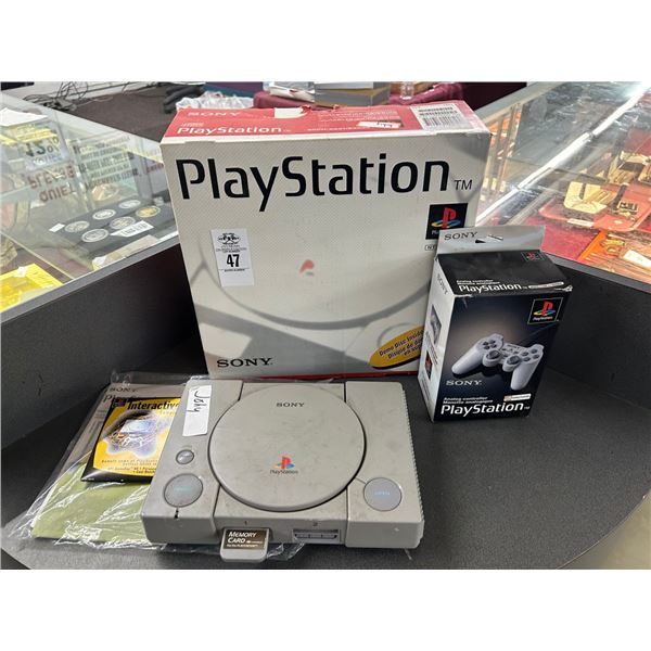 Sony Playstation Gaming Console w/Accessory