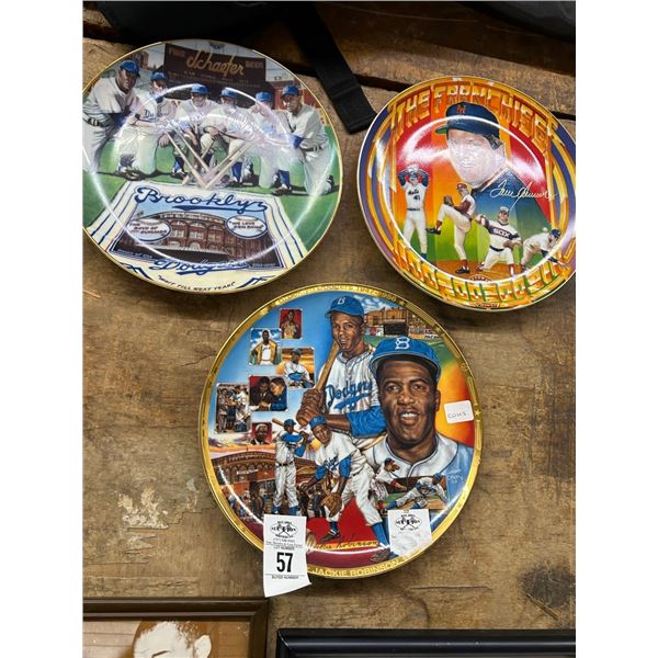 Sports Impressions Baseball Collector Plates - 3