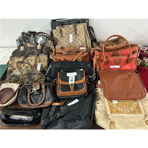 Asst. Designer Ladie's Purses - Not Authenticated