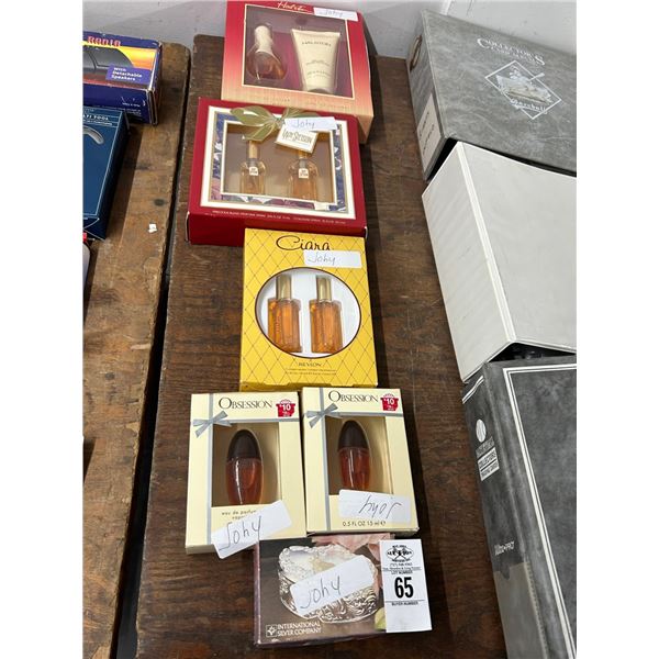 6-Halston/Obsession/Other Perfume Gift Sets - 6 X $