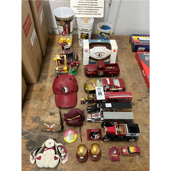 Bobby Bowden Seminole Sports Memorabilia, Die Cast