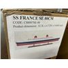 Image 2 : SS  France  30"  Ship Model w/Box