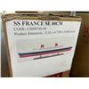 Image 4 : SS  France  30"  Ship Model w/Box