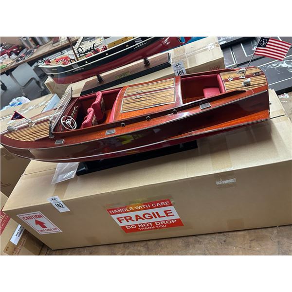 Cris Craft 32"  Runabout Model w/Box