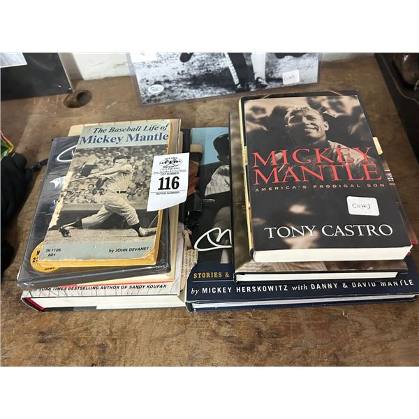 Mickey Mantle Collector Books