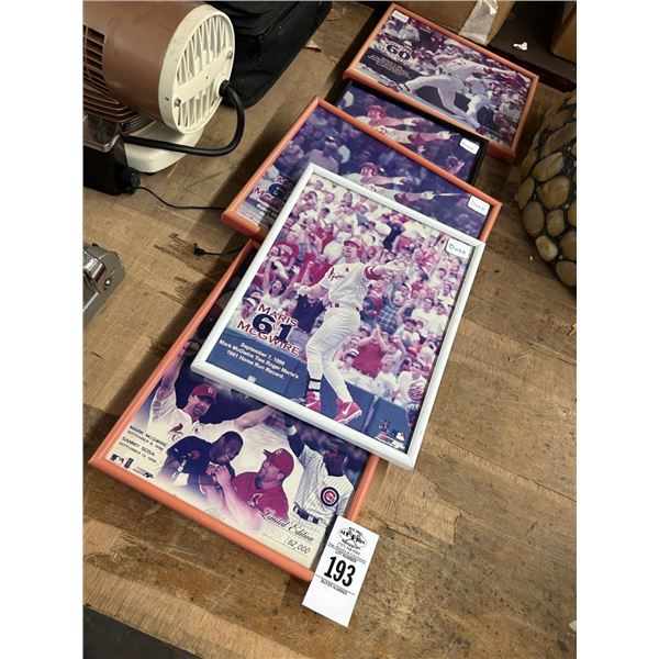 Mark McQuire Framed Memorabilia