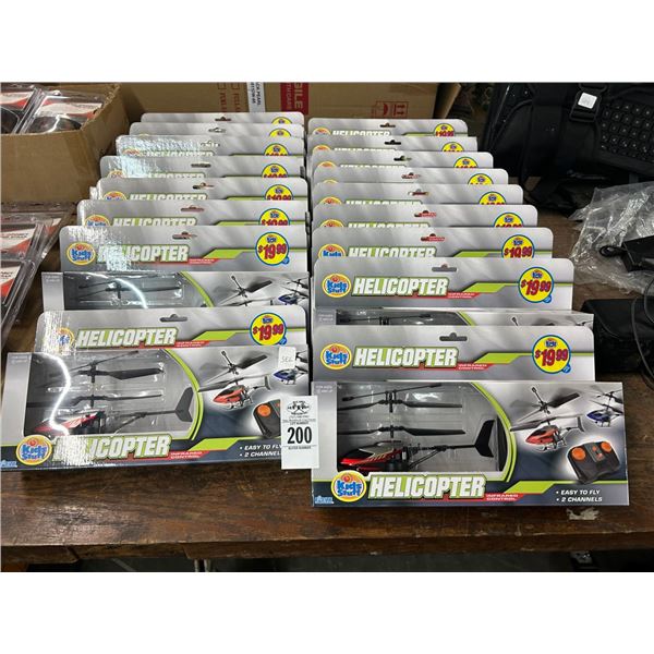 19-RC Helicopters - 19 X $