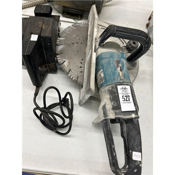 Makita Electric Concrete Saw, B & D Belt Sander