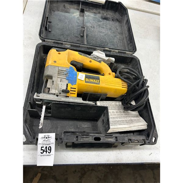 Dewalt Electric Jig Saw w/Case